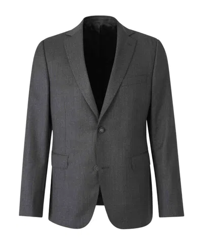 Officine Generale Virgin Wool Blazer In Gray