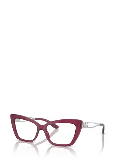 Dolce & Gabbana Logo-plaque Cat Eye-frame Glasses
