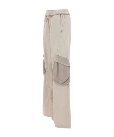 Iceberg Wide-leg Cargo Pants In Neutral