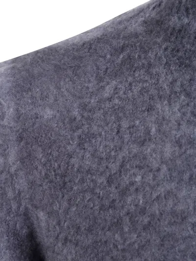 Avant Toi Hand Painted Brushed Cotton High Neck Pullover