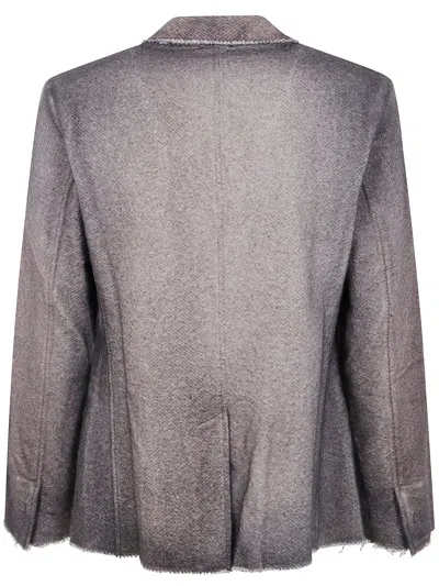 Avant Toi Herringbone Rever Jacket With Shadow Clothing