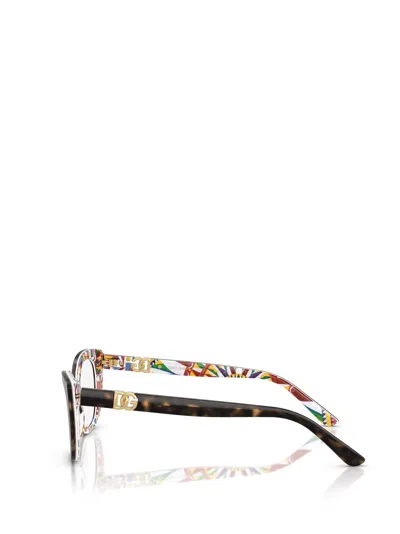 Dolce & Gabbana Full Frame Plain Mirror In Brown