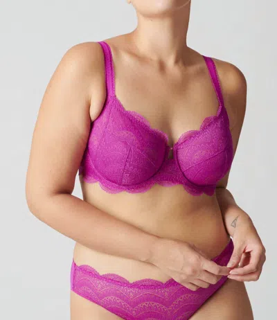 Simone Perele Karma Full Cup Support Bra In Bougainvillea