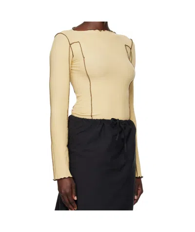 Baserange Omato Top In Yellow