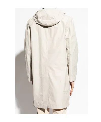 Eleventy Classic Button-front Coat In Neutral