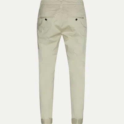 Dondup Belt Loop Casual Pants In Gray