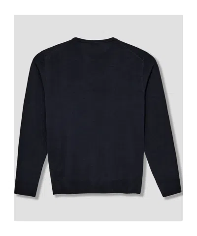 Barena Venezia Crew Neck Long Sleeve Sweater In Blue