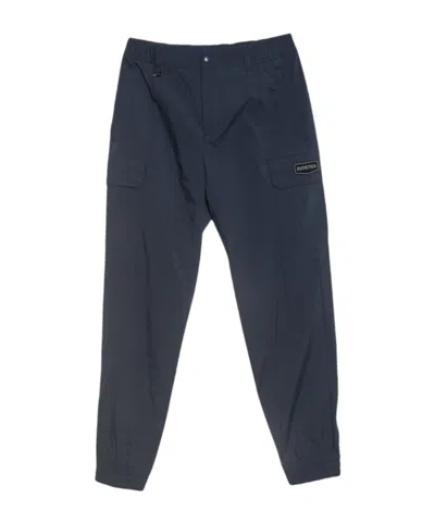 Duvetica Casual Pants With Belt Loops In Blue