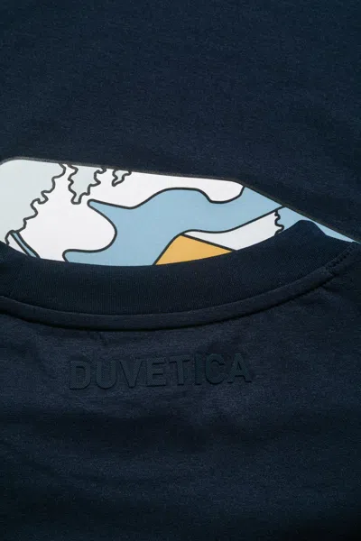 Duvetica Short Sleeve T-shirt In Blue