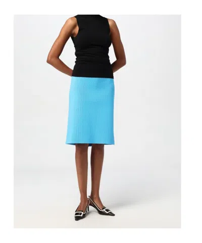 Philosophy Di Lorenzo Serafini Philosophy Skirt Blu Lght In Blue
