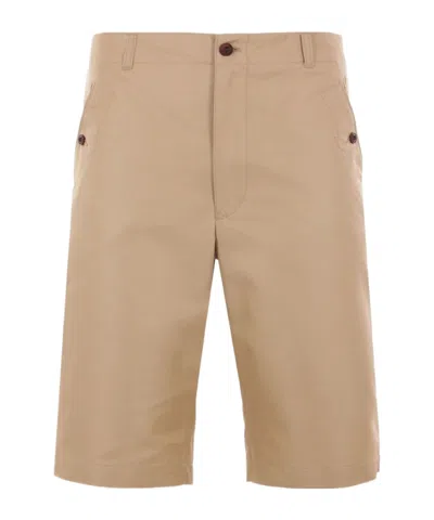 Junya Watanabe Bermuda Shorts In Neutral