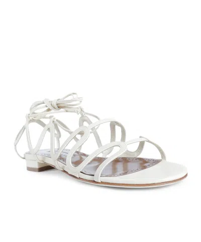 Manolo Blahnik Fawdaflat Flat Sandals