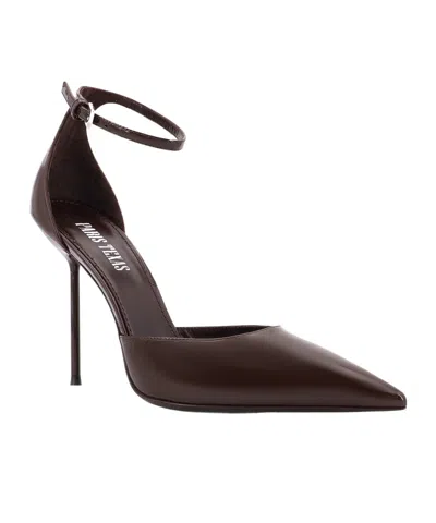 Paris Texas Lidia Patent Leather Pumps In Brown