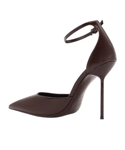 Paris Texas Lidia Patent Leather Pumps In Brown
