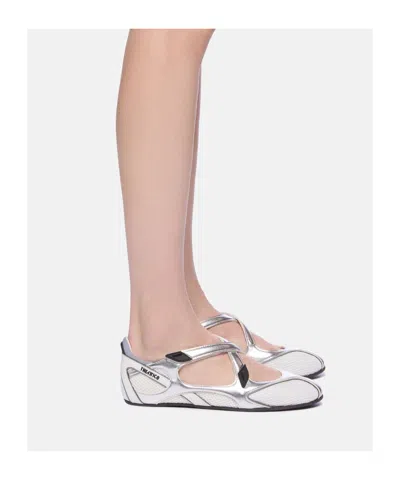 Attico Sneakers Light And Natural