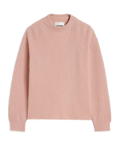 Jil Sander Long Sleeves Knitwear Asymmetric Hem