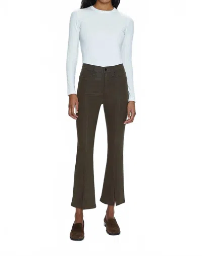 Pistola Lennon High Rise Bootcut Jean In Coated Palms In Gray