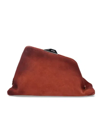 Attico Irregular Shape Clutch Bag