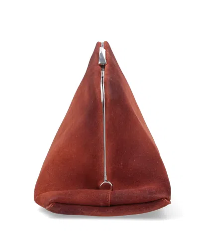 Attico Irregular Shape Clutch Bag