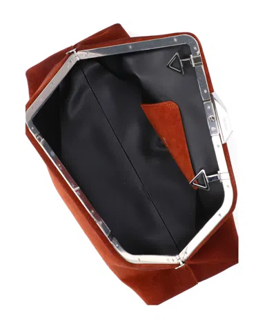 Attico Irregular Shape Clutch Bag