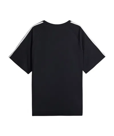 Y-3 Adidas Y 3 Black T Shirt In Wool And Nylon Blend In Black