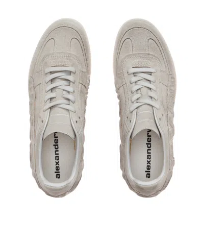 Alexander Wang White Leather Lex Sneakers