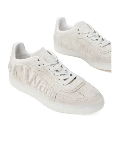 Alexander Wang White Leather Lex Sneakers