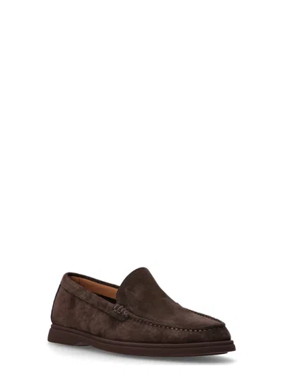 Hugo Boss Boss Sienne Loafers Dark Brown In Brown