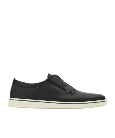 Ferragamo Alfie Shoes In Black