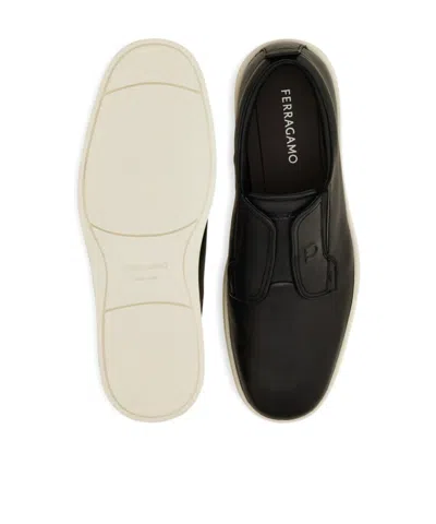 Ferragamo Alfie Shoes In Black