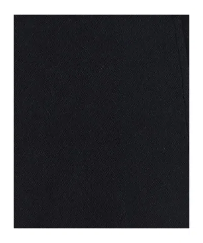 Jil Sander Herringbone Wool Mini Skirt