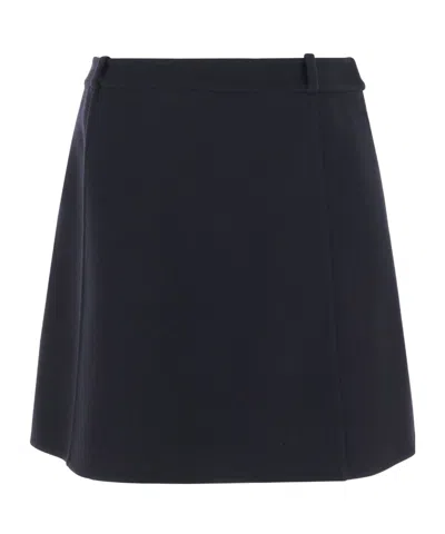 Jil Sander Wool Mini Skirt
