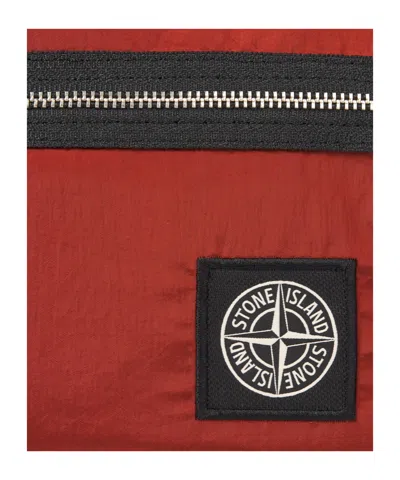 Stone Island Belt Bag With Zip Pocket And Ripstop Lining