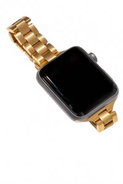 Alco Jewelry Apple Watch Band In Gold