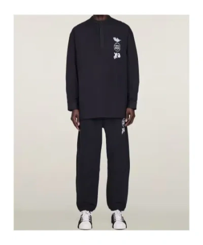 Y-3 Logo Trackpants Cuffed Bottoms