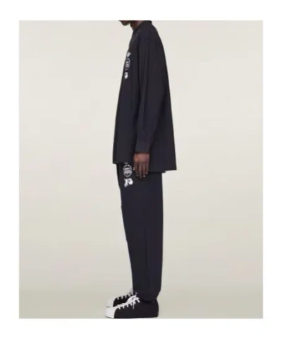 Y-3 Logo Trackpants Cuffed Bottoms