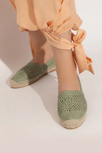 Chloé Round Toe Espadrilles