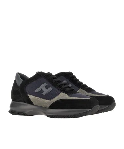 Hogan Interactive Sneakers With Suede And Smooth Leather