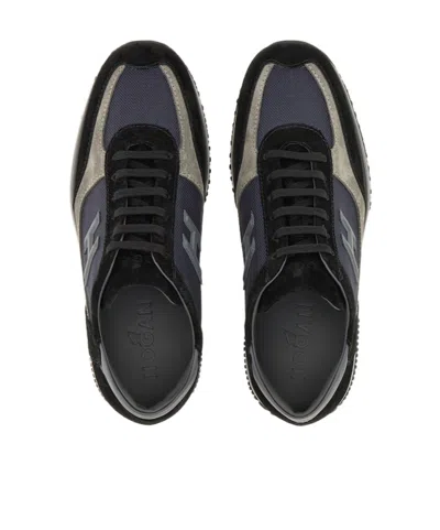 Hogan Interactive Sneakers With Suede And Smooth Leather