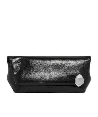 Jil Sander Jewel Zip Clutch
