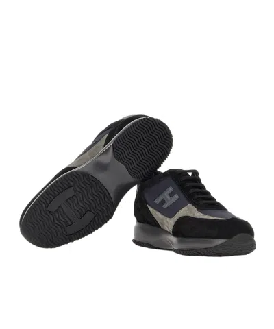 Hogan Interactive Sneakers With Suede And Smooth Leather