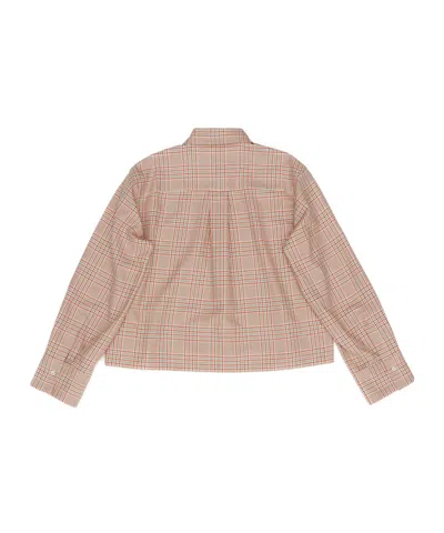 Jil Sander Checked-pattern Button-down Shirt In Red