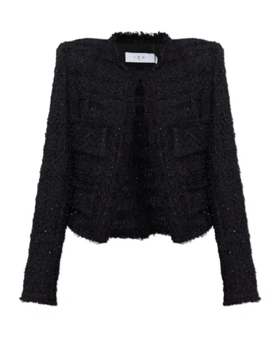 Iro Long Sleeve Blazer In Black