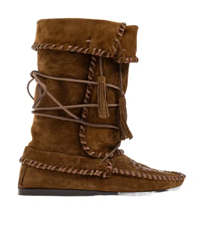 Isabel Marant Round Toe Short Boots