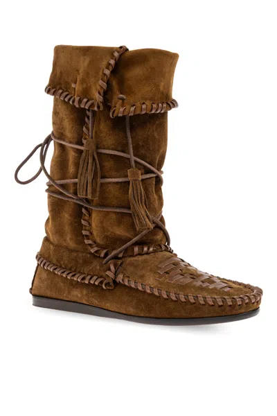 Isabel Marant Round Toe Short Boots