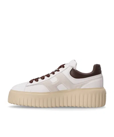 Hogan H-stripes Nappa Leather Sneakers Shoes