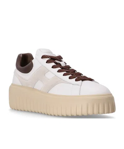 Hogan H-stripes Nappa Leather Sneakers Shoes