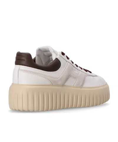 Hogan H-stripes Nappa Leather Sneakers Shoes
