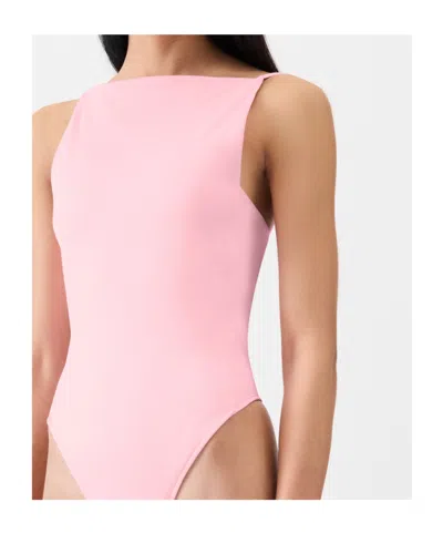 Jacquemus The Sole Swimsuit In Pink