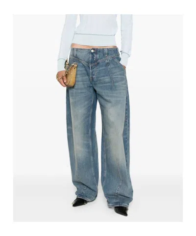 Alexander Mcqueen Denim Trousers Clothing